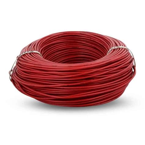 Kei Single Core Red Fr Sqmm M Unsheathed Flexible Cable At Rs