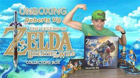 Unboxing The Legend Of Zelda Breath Of The Wild Collectors Box Youtube