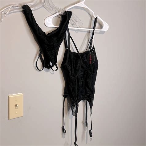 Avidlove Intimates Sleepwear New Black Lingerie Set Poshmark
