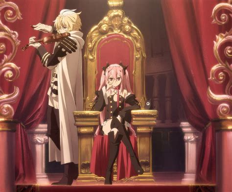 Hyakuya Mikaela And Krul Tepes Owari No Seraph Pinterest