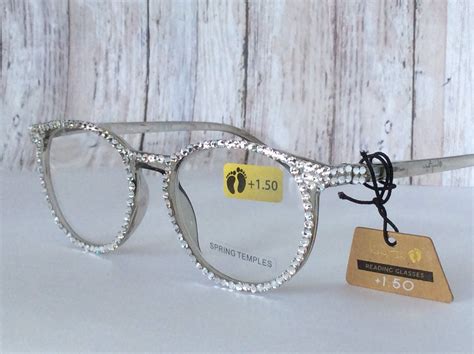 Swarovski Crystal Reading Glasses Etsy