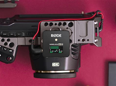 RØde Wireless Go Ii Dual Wireless Mic System Has Two Transmitters