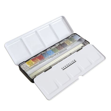 Sennelier 48 Demi Godets Aquarelle Extra Fine Estompe Surdiscount