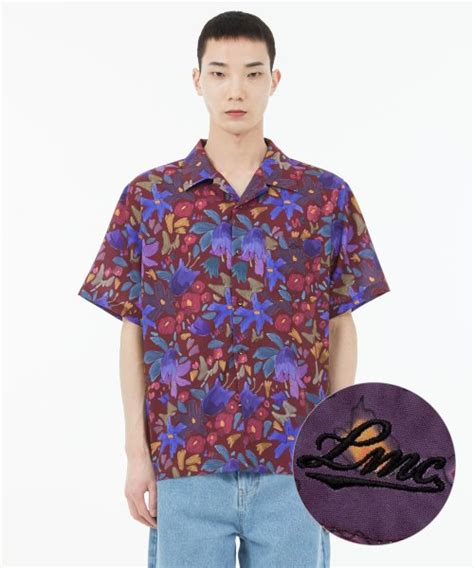 MUSINSA LMC FLORAL SHORT SLV SHIRT Multi