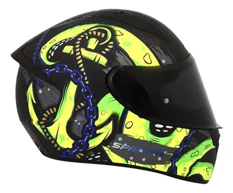 Casco Moto Spartan Stinger Certificado Ece2205 Hombre Mujer