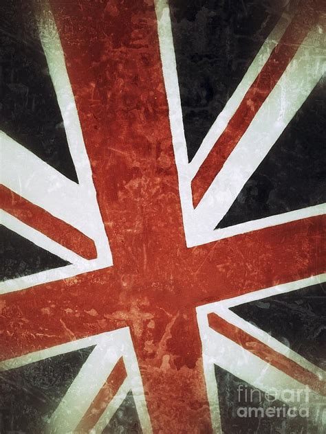 Old UK Flag Photograph by Carlos Caetano - Fine Art America