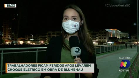 Trabalhadores Ficam Feridos Após Levarem Choque Elétrico Em Obra