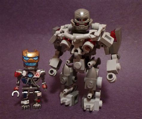 Lego Avengers Age of Ultron: Ultron Brick Built Big-Fig | Lego custom ...