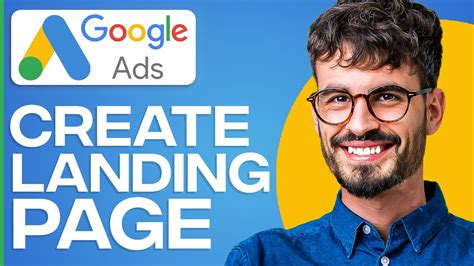 How To Create Landing Page For Google Ads Youtube