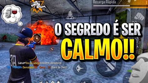 O SEGREDO É SER CALMOIPhone XRHIGHLIGHTS EM CAMPEONATOS DE FREE FIRE