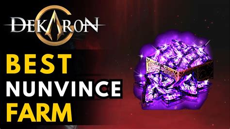 Easy Nunvince Crystal Farm K Per Hour Solo Dekaron G Youtube