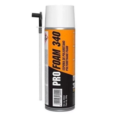 Espuma Expansiva De Poliuretano Multiuso 500ML 340G Pro Foam Soudal