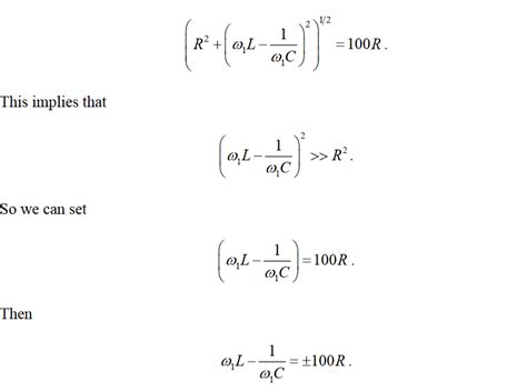 capacitor - Eliminating the resistance variable in the total resistance ...