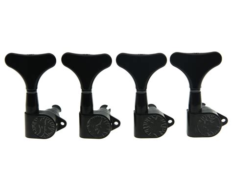 Black Right Handed Sealed Bass Tuners Tuning Pegs 4 String Bass Machine Heads Ebay