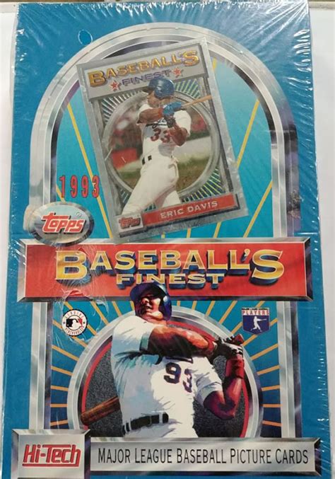 1993 Topps Finest Box Break Ripping Vintage Packs