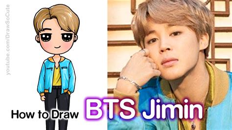 Bts Drawing Easy For Kids : How to draw chibi jin bts miutv draw for kids.