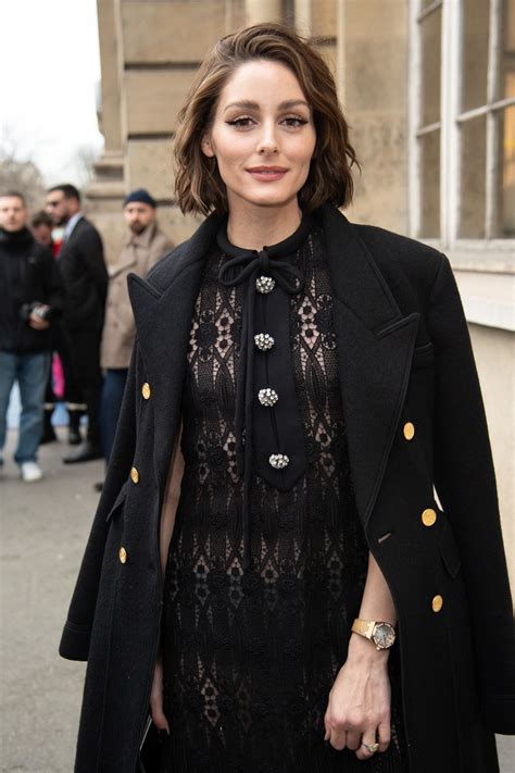 Olivia Palermo At Giambattista Valli Show During Paris Fashion Week