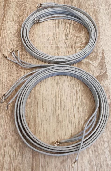 QED Silver Anniversary Bi Wire Speaker Cables Audio Portable Audio