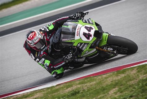 Two Days Of Testing For Mahias At Barcelona Puccetti Racing Kawasaki