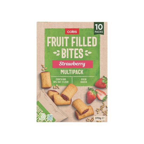 Coles Fruit Filled Mini Bars Stawberry Is Halal Suitable Halal Check