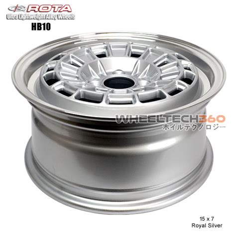 Rota Wheel Hb10 15x7 4x10035mm 671mm Hubrota Rimsdiscount Rota