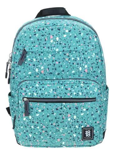 Mochila escolar Chenson 1865780 cor azul petróleo 20L MercadoLivre