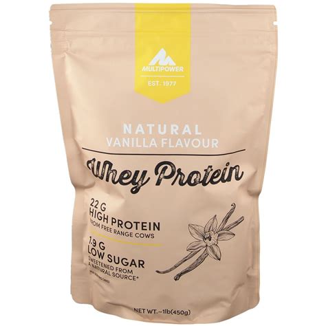 Multipower Whey Protein Natural Vanilla 450 G Shop Apotheke