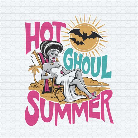 Hot Ghoul Summer Spooky Summer Hell Ghost PNG Inspire Uplift
