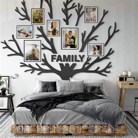 Mdf Holzdeko Xxl Baum Des Lebens Teilig Wall Art De