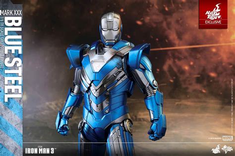 Hot Toys Mms Iron Man Mark Xxx Blue Steel Hot Toys Complete Checklist