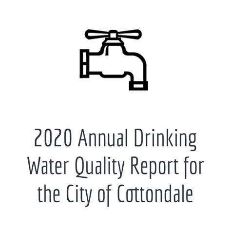 2020 Annual Drinking Water Quality Report For The City Of Cottondale