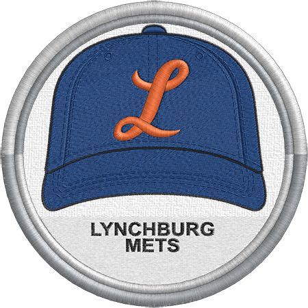 Lynchburg Mets Baseball Cap Carolina League Logo