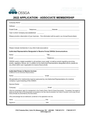 Fillable Online Application Associate Membership Fax Email Print