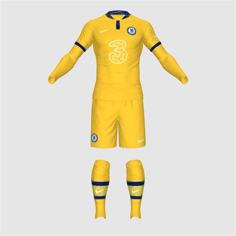 Chelsea Fc 2022 23 Home Gk Concept Kit Fifa 23 Kit Creator Showcase