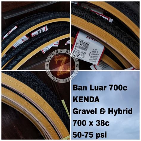 Jual Ban Luar Kenda X C Tanwall Gravel Skinwall Coklat Jakarta