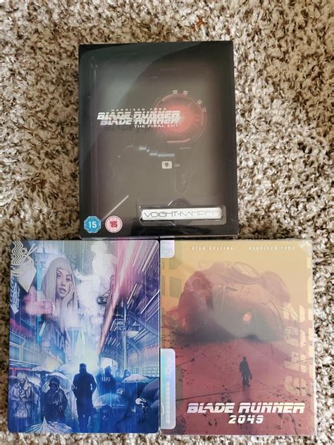 Got My Blade Runner And Blade Runner 2049 Steelbooks Collection Started Now Just To Finish It