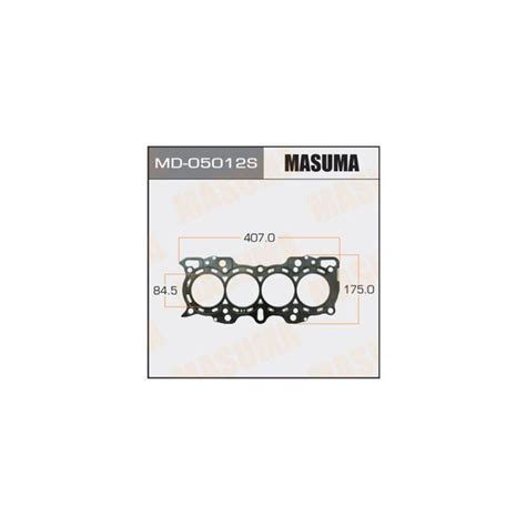 Прокладка ГБЦ Honda CV-R 2.0 B20B 97 - Masuma арт. MD05012S - купить по ...