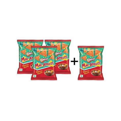 Bingo Mad Angles Masala Madness Chips - Buy 3 Get 1 Free Price - Buy ...