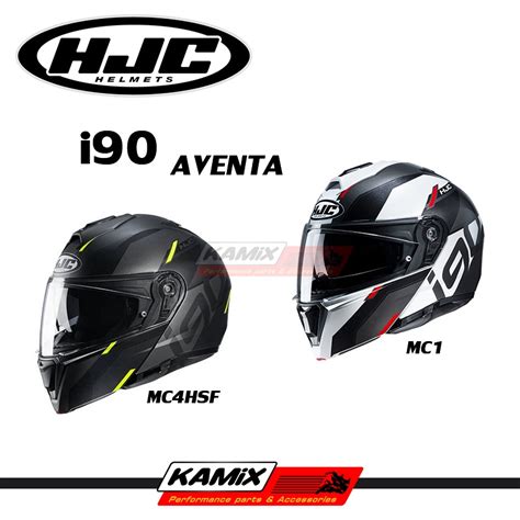 Hjc Helmet Model I Aventa Chin Lift With Sunglasses Anti Fog Sheet