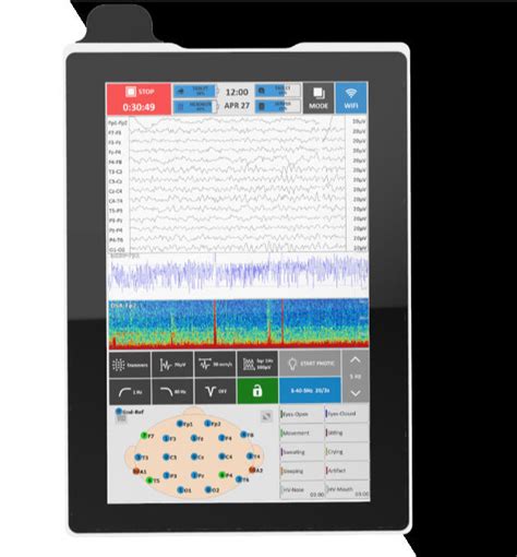 Portable Eeg System Neurotablet Rs Deymed Diagnostic Ambulatory