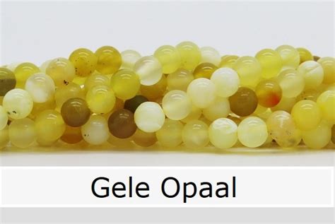 Opaal Edelsteen Kralen Om Zelf Sieraden Van Te Maken