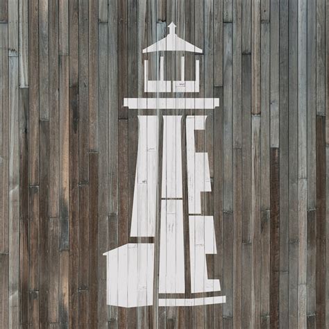 Lighthouse Stencil Reusable DIY Craft Stencils of a - Etsy