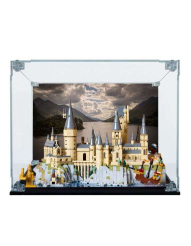 Teca In Plexiglas Per LEGO Castello E Parco Di Hogwarts 76419