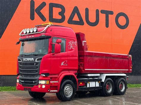 Scania R 500 6x4 MANUAL FULL STEEL RETARDER Wywrotka Truck1 ID