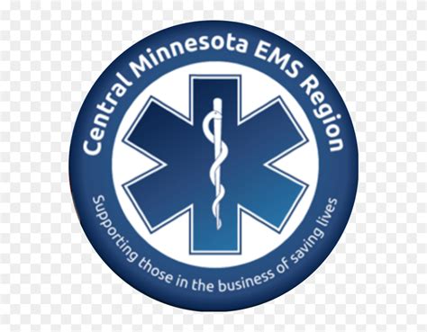 Central Minnesota Ems Region Star Of Life Hd Png Download 570x575