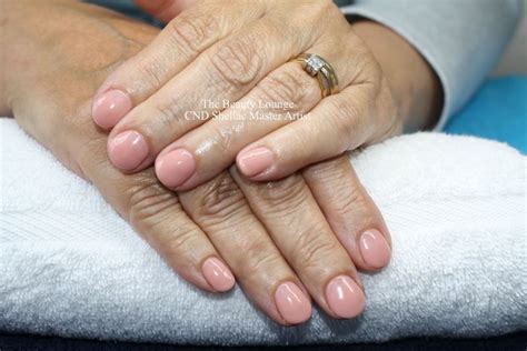 CND Shellac In Nude Knickers Simple And Elegant Nail Color