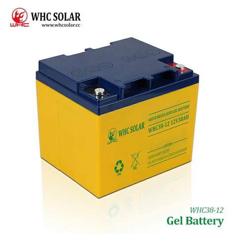 Solar Battery gel 12V 38Ah 40A maintenance free deep cycle