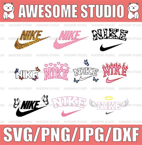 Nike Logo Bundle Svg, Trending Svg, Nike Logo Svg, Fashion B | Inspire ...