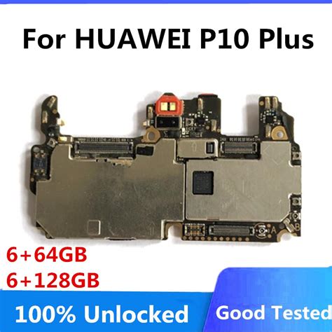 100 Unlocked For Huawei P10 Plus Original Motherboard Logic Board For