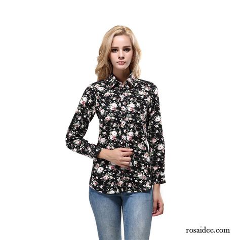 Bluse Schwarz Weiß Neu Unteres Hemd Blusen Baumwolle Mantel Lange Ärmel